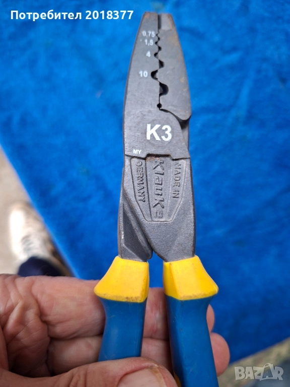  KLAUKE -   GERMANY клещи кримпващи, снимка 1