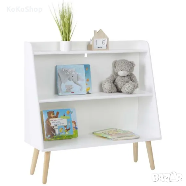 Детска етажерка 80х28х80 см.,етажерка за играчки и аксесоари, снимка 1