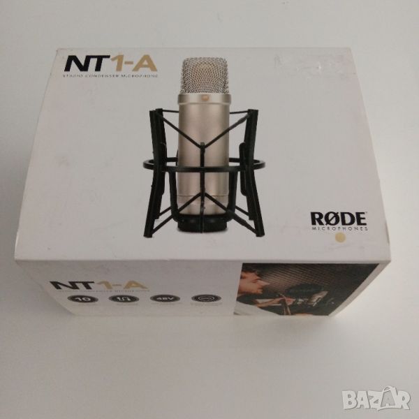 Микрофон студиен RODE NT1-A, снимка 1