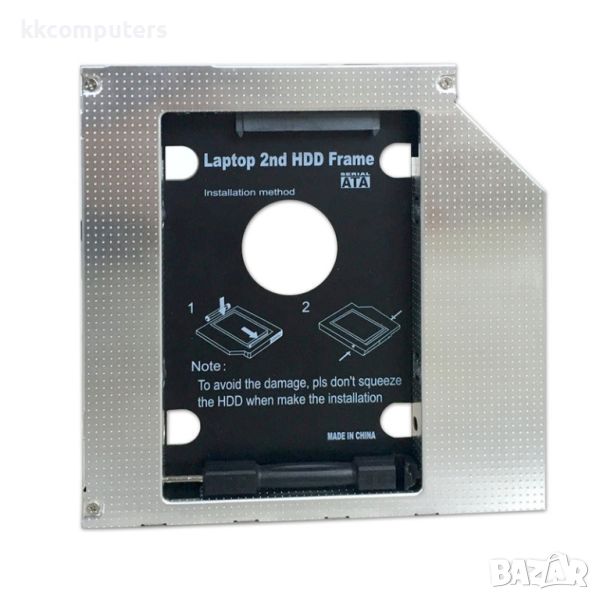 Аксесоар за компютър Makki Laptop Caddy SATA3 12.7mm LED      Производител: Makki     Модел: ---    , снимка 1