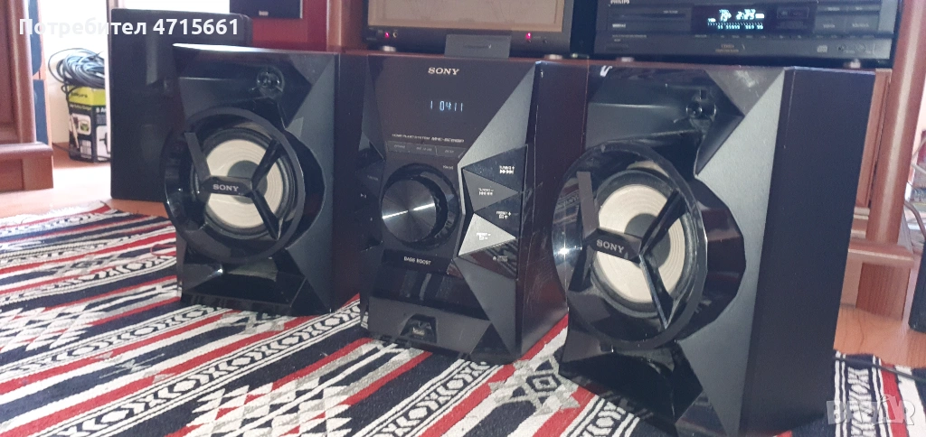 Sony Стерео система CD USB  радио, снимка 1