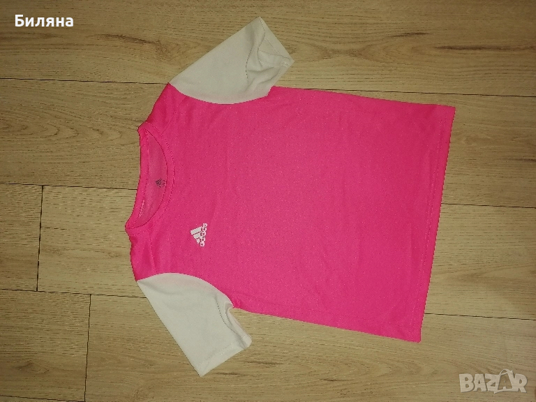 Неоново розова тениска Adidas Climate, снимка 1