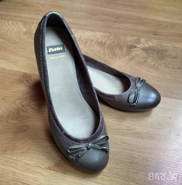 Bata - нови дамски обувки от естествена кожа № 37, снимка 1