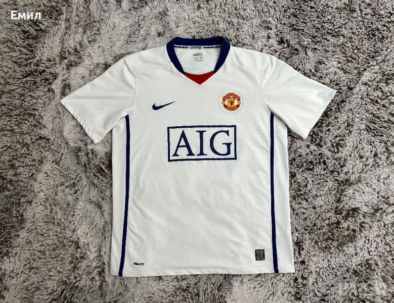 Оригинална тениска Nike x Manchester United от сезон 2008-2009, Размер М, снимка 1