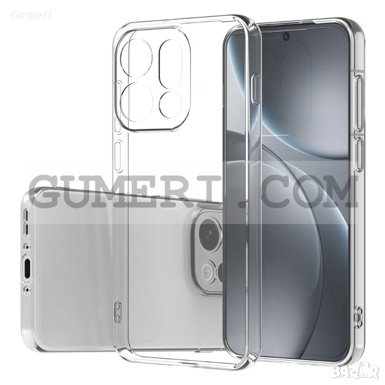 Силиконов Гръб със Защита за Камерата за Oppo Find X9 Pro, снимка 1