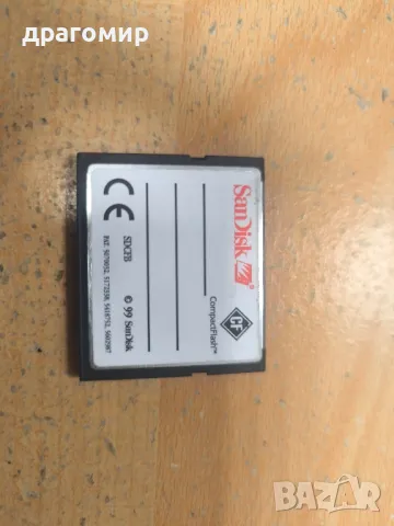 SanDisk CompactFlash 128 MB, снимка 2 - Чанти, стативи, аксесоари - 49888396