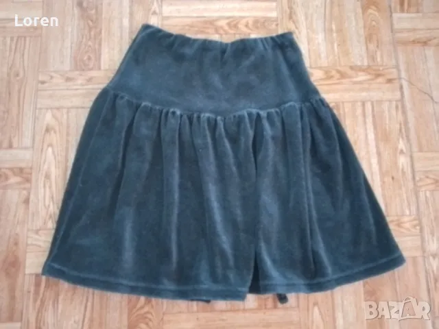 Детска пола тъмно сив цвят, снимка 6 - Детски рокли и поли - 49706508