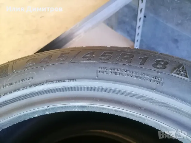 Продавам чисто нови гуми 245/45R18, снимка 4 - Гуми и джанти - 47728842