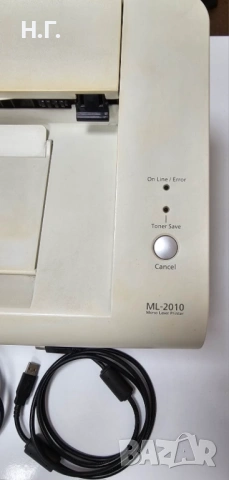 Монохромен лазарен принтер  SAMSUNG ML-2010, снимка 4 - Принтери, копири, скенери - 53620283