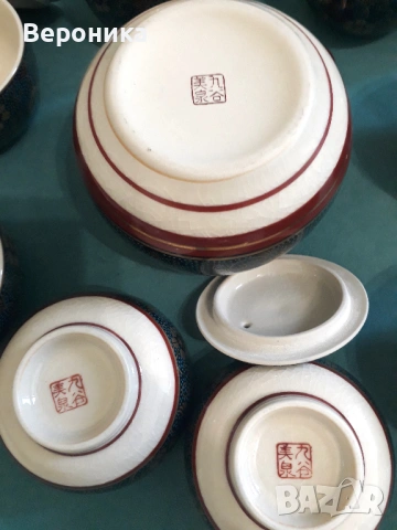 Японски сервиз за чайна церемония, снимка 3 - Сервизи - 53979773