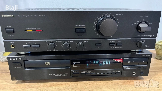 Комплет колони усилвател и сд, снимка 6 - Ресийвъри, усилватели, смесителни пултове - 53950371