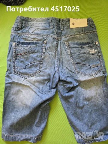 Дънкови къси гащи, снимка 4 - Къси панталони - 50859201