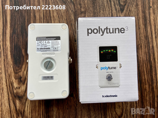 tc electronic PolyTune 3 Tuner-Buffer, снимка 2 - Китари - 45058561