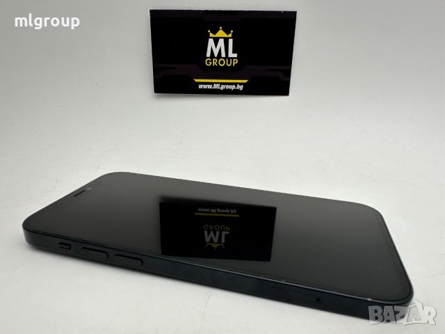 #MLgroup предлага:  #iPhone 12 64GB Black, втора употреба, снимка 1 - Apple iPhone - 46441303
