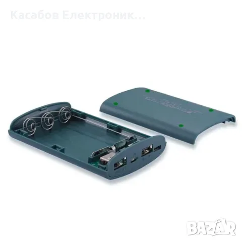 Кутия за Powerbank 3x18650 Li-Ion с 2xUSB + USB-C порт, power bank, пауър банк, снимка 6 - Друга електроника - 48949099