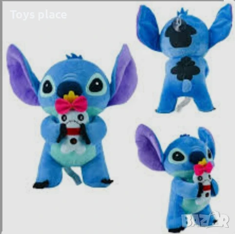 Плюшена играчка Лило и Стич Lilo and Stitch , снимка 2 - Плюшени играчки - 50661492