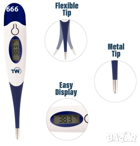 Цифров термометър за домашни любимци, снимка 5 - Други стоки за животни - 54013261