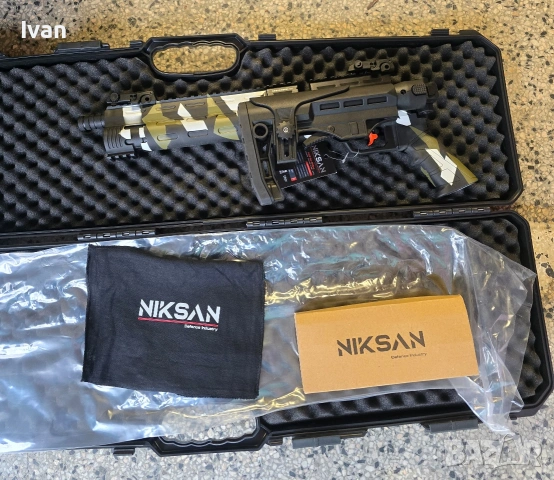 PCP NIKSAN TACTO 5.5 въздушна пушка, снимка 10 - Въздушно оръжие - 53203178