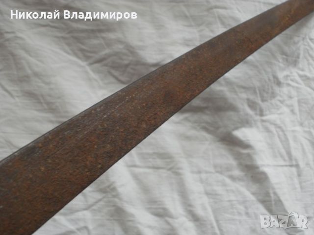 Самурайски меч стар и с надпис сабя, снимка 7 - Ножове - 45325665