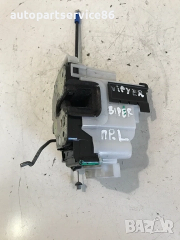 Заключващ механизъм за предна лява врата за Peugeot Bipper (2009) , снимка 2 - Части - 53781484