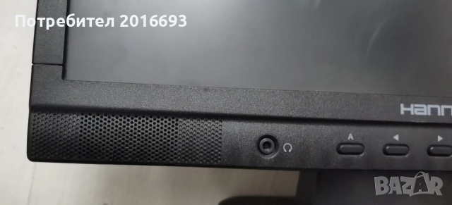 Монитор Hanns.G 17 инча, снимка 4 - Монитори - 53420052