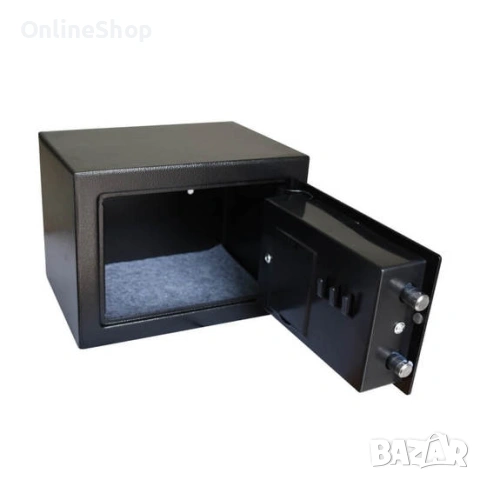 Електронен сейф 230 х 170 х 170мм, черен, снимка 3 - Други стоки за дома - 53206383