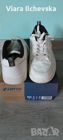 Мъжки маратонки Лото бели , снимка 2 - Маратонки - 53151654