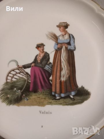 Винтажни швейцарски чинии от лимитирани серии,  , снимка 5 - Антикварни и старинни предмети - 45180904