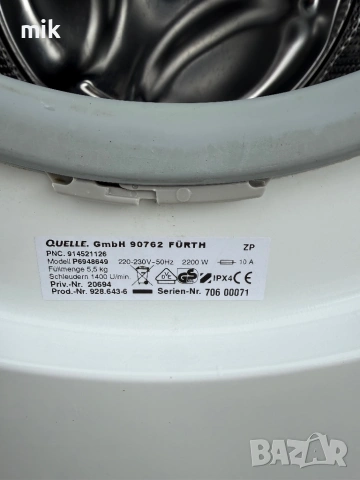 Пералня Privileg , снимка 6 - Перални - 54078110