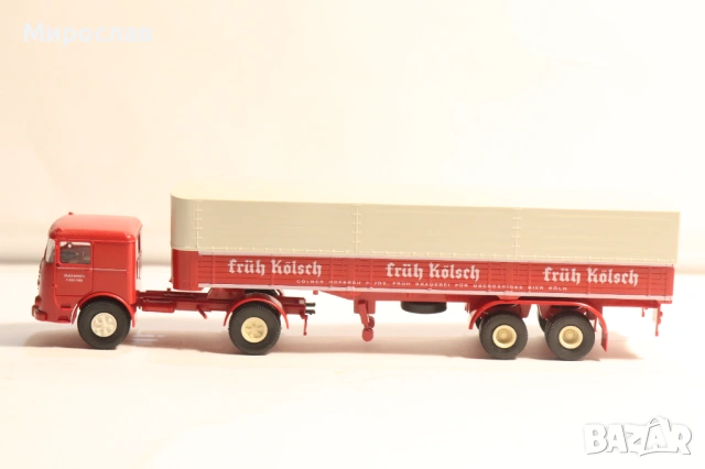 BREKINA H0 1/87 BUSSING KАМИОН РЕТРО МОДЕЛ TIR