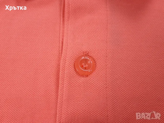 Hugo Boss Pio 1 - Оригинална мъжка тениска с яка размер L, снимка 7 - Тениски - 49756691