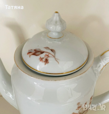  чайник от немската марка Karl Tilsch, снимка 3 - Антикварни и старинни предмети - 53132290