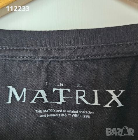 Колекционерска тениска The Matrix-Матрицата, снимка 2 - Тениски - 45944567