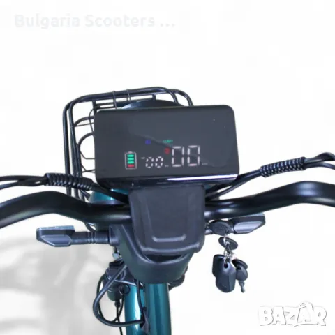 Електрически Мотопед MaxMotors EBZ 20 1200W/60V/20Ah - GREEN, снимка 9 - Мотоциклети и мототехника - 50015432