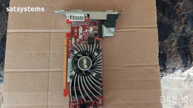 Видео карта AMD Radeon Asus HD EAH5450 HDMI 1024MB GDDR3 64bit PCI-E, снимка 6 - Видеокарти - 47841876