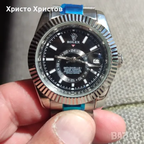 Мъжки луксозен часовник Rolex Sky-Diveller Oyster Perpetual , снимка 2 - Мъжки - 47008163