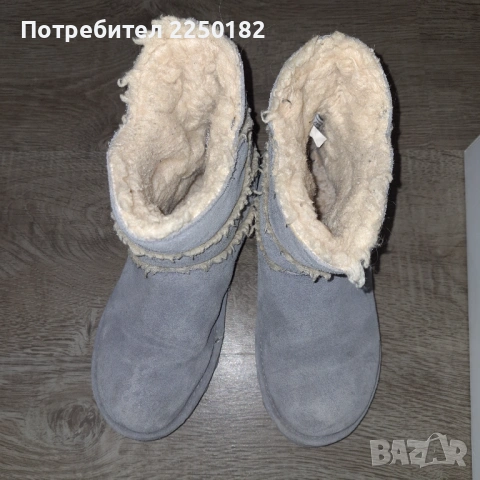 Велурени апрески 🐻 Bearpaw , снимка 5 - Дамски апрески - 53419606