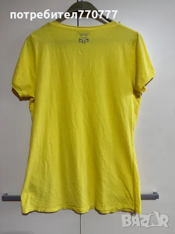 Чисто нова оригинална жълта тениска Liu jo, снимка 4 - Тениски - 49840590