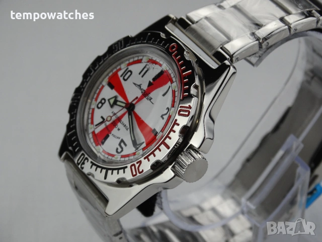 ВОСТОК АМФИБИЯ АВТОМАТИЧЕН-“RADIO ROOM” ref: 110750, снимка 11 - Мъжки - 54129556