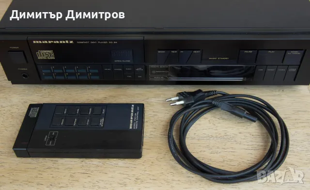 Предлагам отличен CD плейър Marantz CD84, снимка 5 - Ресийвъри, усилватели, смесителни пултове - 46930395