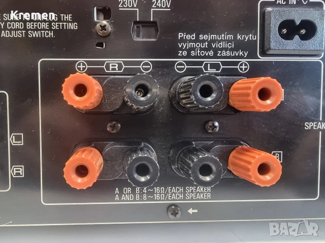 усилвател TECHNICS SU-VZ320, снимка 7 - Ресийвъри, усилватели, смесителни пултове - 53403505