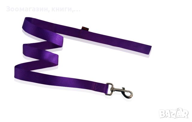 Повод за куче лилав XS 1.0 x 120 см Pet Interest Single Layer Leash Purple 3315-XS, снимка 1 - За кучета - 46218936