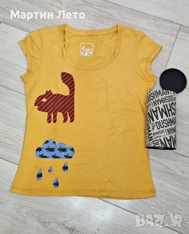 Дамска тениска DUSHMAN, снимка 2 - Тениски - 50876002