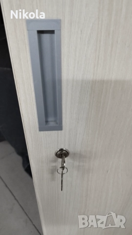 Гардероб за съблекалня с врата и ключалка 56/45/191см, гардероб за дрехи, снимка 12 - Шкафове и рафтове - 51789087