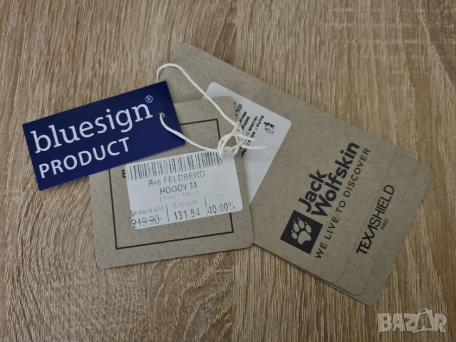 Мъжко яке Jack Wolfskin Feldberg Hoody, размер L, снимка 6 - Якета - 53651397