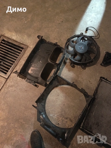 радиатор перка виско охлаждане казанче дифузьор бмв е46 330д 184 кс bmw e46, снимка 5 - Части - 54231423
