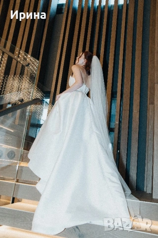 Булчинска рокля Gianna Ivory цвят, снимка 4 - Сватбени рокли - 54266650
