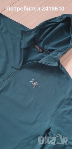 Arcteryx Kyanite LT Full Zip Hoodie Stretch Mens Size 2XL НОВО! ОРИГИНАЛ! Мъжка поларена Качулка с ц, снимка 13 - Спортни дрехи, екипи - 47230640