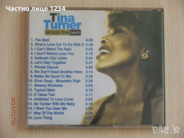 Tina Turner - Simply The Best - 1991, снимка 2 - CD дискове - 46743353