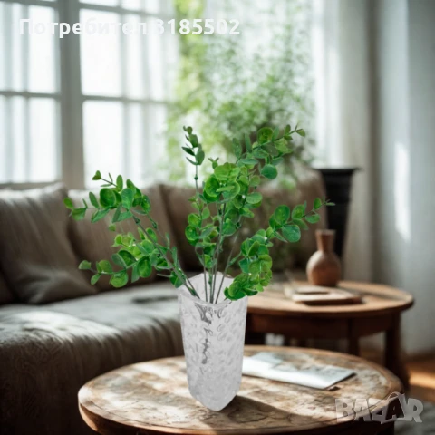 Изкуствен евкалипт – стилна зеленина за всяко пространство, снимка 4 - Изкуствени цветя - 51227435